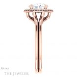 Oval Shaped Forever One Moissanite Engagement Ring #GTJ1045-oval-fo-r 3 Oval Shaped Forever One Moissanite Engagement Ring #GTJ1045-oval-fo-r
