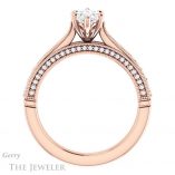 Marquise Cut Forever Brilliant Moissanite Engagement Ring #GTJ1049-marquise-fb-r