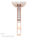 Marquise Cut Forever Brilliant Moissanite Engagement Ring #GTJ1049-marquise-fb-r