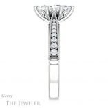 Marquise Cut Forever Brilliant Moissanite Engagement Ring #GTJ1049-marquise-fb-w