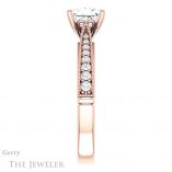Princess Cut Forever One Moissanite Engagement Ring #GTJ1049-square-fo-r 3 Princess Cut Forever One Moissanite Engagement Ring #GTJ1049-square-fo-r