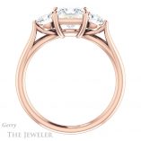 Princess Cut Forever One Moissanite Engagement Ring #GTJ1050-square-fo-r 2 Princess Cut Forever One Moissanite Engagement Ring #GTJ1050-square-fo-r