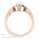 Marquise Cut Forever Brilliant Moissanite Engagement Ring #GTJ1052-marquise-fb-r