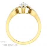Marquise Cut Forever Brilliant Moissanite Engagement Ring #GTJ1052-marquise-fb-y