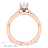 Marquise Cut Forever Brilliant Moissanite Engagement Ring #GTJ1054-marquise-fb-r