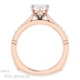 Oval Shaped Forever One Moissanite Engagement Ring #GTJ1054-oval-fo-r 2 Oval Shaped Forever One Moissanite Engagement Ring #GTJ1054-oval-fo-r