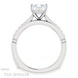 Princess Cut Forever One Moissanite Engagement Ring #GTJ1054-square-fo-w 2 Princess Cut Forever One Moissanite Engagement Ring #GTJ1054-square-fo-w