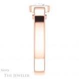 Princess Cut Forever One Moissanite Engagement Ring #GTJ1056-square-fo-r 3 Princess Cut Forever One Moissanite Engagement Ring #GTJ1056-square-fo-r