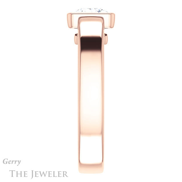 Princess Cut Forever One Moissanite Engagement Ring #GTJ1056-square-fo-r 3 Princess Cut Forever One Moissanite Engagement Ring #GTJ1056-square-fo-r