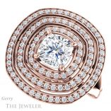 Cushion Cut Forever One Moissanite Engagement Ring #GTJ1057-cushion-fo-r 5 Cushion Cut Forever One Moissanite Engagement Ring #GTJ1057-cushion-fo-r