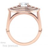 Round Cut Forever One Moissanite Engagement Ring #GTJ1057-round-fo-r 2 Round Cut Forever One Moissanite Engagement Ring #GTJ1057-round-fo-r