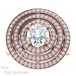 Round Cut Forever One Moissanite Engagement Ring #GTJ1057-round-fo-r 1 Round Cut Forever One Moissanite Engagement Ring #GTJ1057-round-fo-r