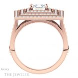 Princess Cut Forever One Moissanite Engagement Ring #GTJ1057-square-fo-r 2 Princess Cut Forever One Moissanite Engagement Ring #GTJ1057-square-fo-r