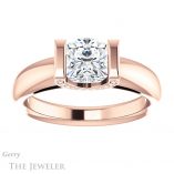 Cushion Cut Forever One Moissanite Engagement Ring #GTJ1059-cushion-fo-r 1 Cushion Cut Forever One Moissanite Engagement Ring #GTJ1059-cushion-fo-r