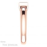 Emerald Cut Forever Brilliant Moissanite Engagement Ring #GTJ1059-emerald-fb-r