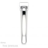 Emerald Cut Forever Brilliant Moissanite Engagement Ring #GTJ1059-emerald-fb-w