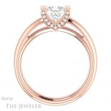 Princess Cut Forever One Moissanite Engagement Ring #GTJ1059-square-fo-r 2 Princess Cut Forever One Moissanite Engagement Ring #GTJ1059-square-fo-r