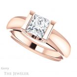 Princess Cut Forever One Moissanite Engagement Ring #GTJ1059-square-fo-r 5 Princess Cut Forever One Moissanite Engagement Ring #GTJ1059-square-fo-r