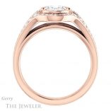 Oval Shaped Forever One Moissanite Engagement Ring #GTJ1060-oval-fo-r 2 Oval Shaped Forever One Moissanite Engagement Ring #GTJ1060-oval-fo-r