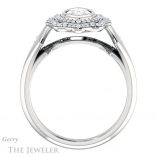 Marquise Cut Forever Brilliant Moissanite Engagement Ring #GTJ1062-marquise-fb-w