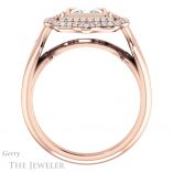 Princess Cut Forever One Moissanite Engagement Ring #GTJ1062-square-fo-r
