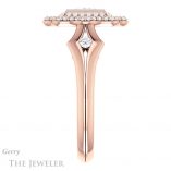 Princess Cut Forever One Moissanite Engagement Ring #GTJ1062-square-fo-r