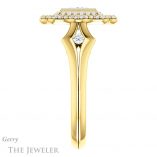 Princess Cut Forever One Moissanite Engagement Ring #GTJ1062-square-fo-y 3 Princess Cut Forever One Moissanite Engagement Ring #GTJ1062-square-fo-y