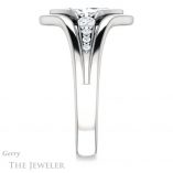 Marquise Cut Forever Brilliant Moissanite Engagement Ring #GTJ1063-marquise-fb-w