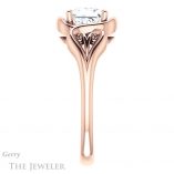 Princess Cut Forever One Moissanite Engagement Ring #GTJ1064-square-fo-r 3 Princess Cut Forever One Moissanite Engagement Ring #GTJ1064-square-fo-r