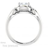 Princess Cut Forever One Moissanite Engagement Ring #GTJ1064-square-fo-w 2 Princess Cut Forever One Moissanite Engagement Ring #GTJ1064-square-fo-w
