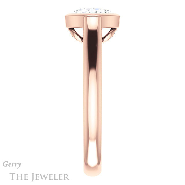 Cushion Cut Forever One Moissanite Engagement Ring #GTJ1065-cushion-fo-r 3 Cushion Cut Forever One Moissanite Engagement Ring #GTJ1065-cushion-fo-r