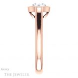 Round Cut Forever One Moissanite Engagement Ring #GTJ1065-round-fo-r 3 Round Cut Forever One Moissanite Engagement Ring #GTJ1065-round-fo-r