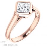 Princess Cut Forever One Moissanite Engagement Ring #GTJ1065-square-fo-r 4 Princess Cut Forever One Moissanite Engagement Ring #GTJ1065-square-fo-r