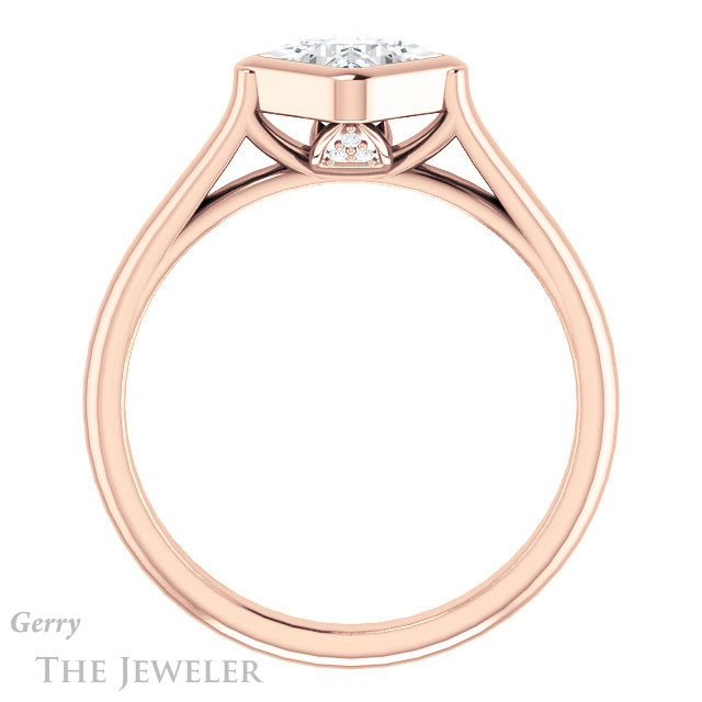Princess Cut Forever One Moissanite Engagement Ring #GTJ1065-square-fo-r 2 Princess Cut Forever One Moissanite Engagement Ring #GTJ1065-square-fo-r