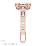 Oval Shaped Forever One Moissanite Engagement Ring #GTJ1067-oval-fo-r 3 Oval Shaped Forever One Moissanite Engagement Ring #GTJ1067-oval-fo-r