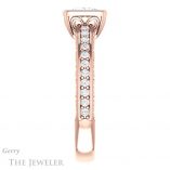 Princess Cut Forever One Moissanite Engagement Ring #GTJ1067-square-fo-r 3 Princess Cut Forever One Moissanite Engagement Ring #GTJ1067-square-fo-r