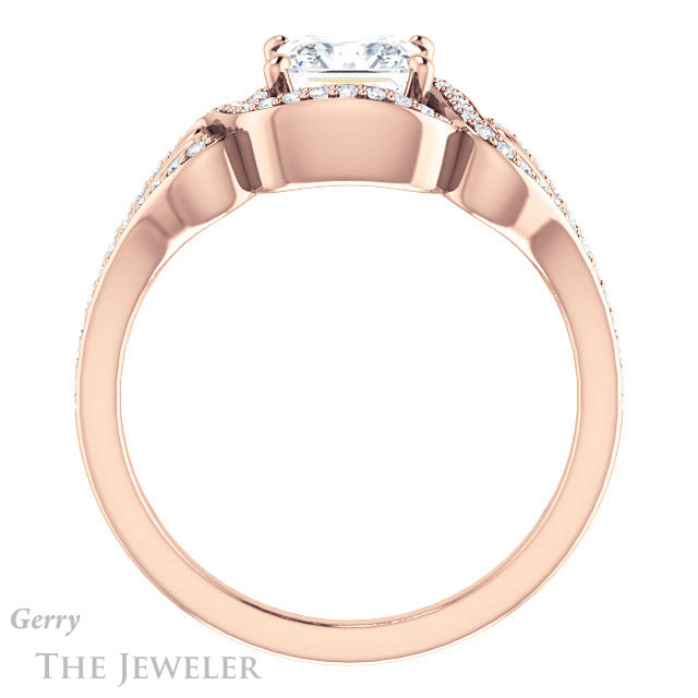 Princess Cut Forever One Moissanite Engagement Ring #GTJ1069-square-fo-r 2 Princess Cut Forever One Moissanite Engagement Ring #GTJ1069-square-fo-r