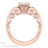 Princess Cut Forever One Moissanite Engagement Ring #GTJ1070-square-fo-r 2 Princess Cut Forever One Moissanite Engagement Ring #GTJ1070-square-fo-r