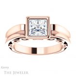 Princess Cut Forever One Moissanite Engagement Ring #GTJ1070-square-fo-r 1 Princess Cut Forever One Moissanite Engagement Ring #GTJ1070-square-fo-r
