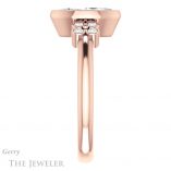 Marquise Cut Forever One Moissanite Engagement Ring #GTJ1071-marquise-fb-r 3 Marquise Cut Forever Brilliant Moissanite Engagement Ring #GTJ1071-marquise-fb-r