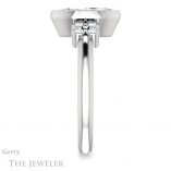 Marquise Cut Forever One Moissanite Engagement Ring #GTJ1071-marquise-fb-w 3 Marquise Cut Forever Brilliant Moissanite Engagement Ring #GTJ1071-marquise-fb-w