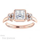 Princess Cut Forever One Moissanite Engagement Ring #GTJ1071-square-fo-r 1 Princess Cut Forever One Moissanite Engagement Ring #GTJ1071-square-fo-r