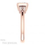 Princess Cut Forever One Moissanite Engagement Ring #GTJ1071-square-fo-r 3 Princess Cut Forever One Moissanite Engagement Ring #GTJ1071-square-fo-r