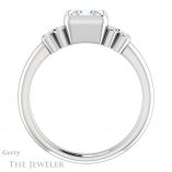 Princess Cut Forever One Moissanite Engagement Ring #GTJ1071-square-fo-w