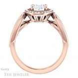 Oval Shaped Forever One Moissanite Engagement Ring #GTJ1073-oval-fo-r 2 Oval Shaped Forever One Moissanite Engagement Ring #GTJ1073-oval-fo-r