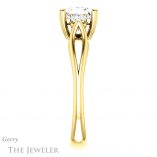 Princess Cut Forever One Moissanite Engagement Ring #GTJ1075-square-fo-y 3 Princess Cut Forever One Moissanite Engagement Ring #GTJ1075-square-fo-y