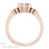 Cushion Cut Forever One Moissanite Engagement Ring #GTJ1079-cushion-fo-r 2 Cushion Cut Forever One Moissanite Engagement Ring #GTJ1079-cushion-fo-r