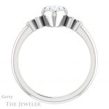 Marquise Cut Forever Brilliant Moissanite Engagement Ring #GTJ1079-marquise-fb-w