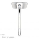 Marquise Cut Forever Brilliant Moissanite Engagement Ring #GTJ1079-marquise-fb-w