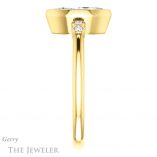 Marquise Cut Forever Brilliant Moissanite Engagement Ring #GTJ1079-marquise-fb-y